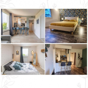 Double Apparts - Spacieux 72 m2 - 8 Personnes & 2 bébés - 2 Ch - Entrée autonome - Wifi Gratuit